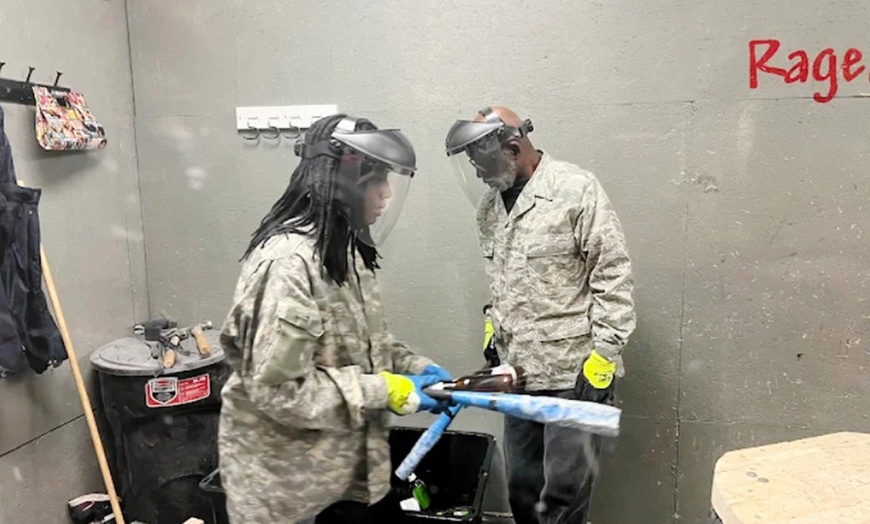 Image 3: Up to 33% Off on Rage Room Experience – Unleash Your Stress