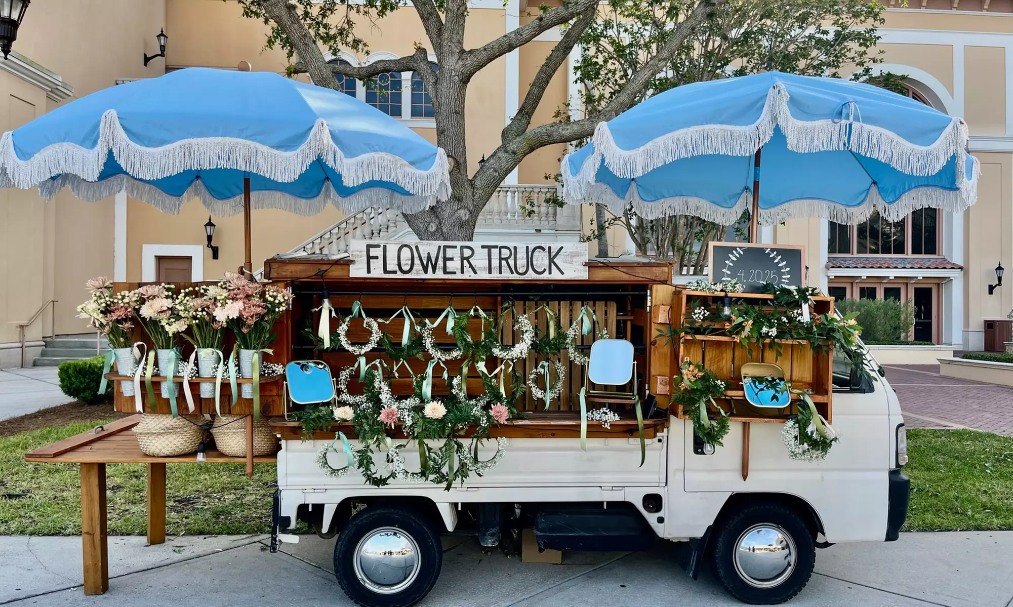 Mobile Bouquet Bar for Celebration or Large Events