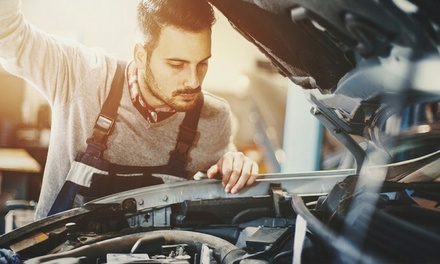 One Conventional Oil Change with Brake Inspection - Quick 5 Oil and Auto Repairs