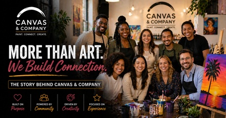 Sip and Paint for 1 (2h) - Canvas and Company