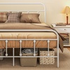 Image 19: HomCom Metal Bed Frames in Various Sizes and Colours
