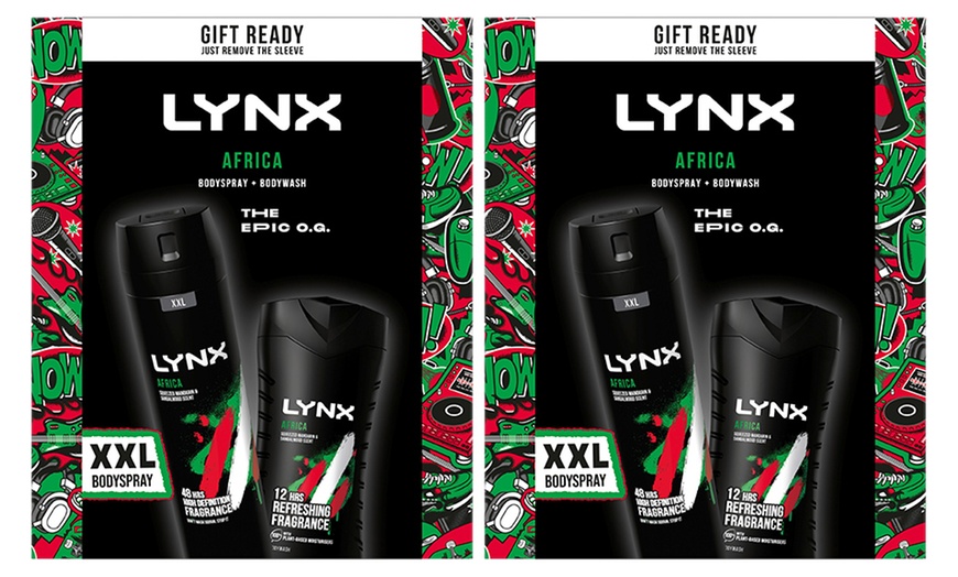 Image 4: Up to Four Lynx THE EPIC O.G. Africa Two-Pack Gift Set For Him 