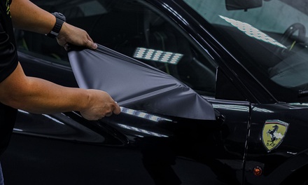Window Film Installation for Small Car