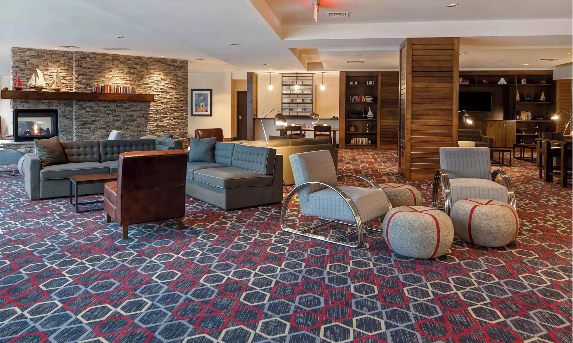 Modern rooms, on-site dining, and a prime downtown location