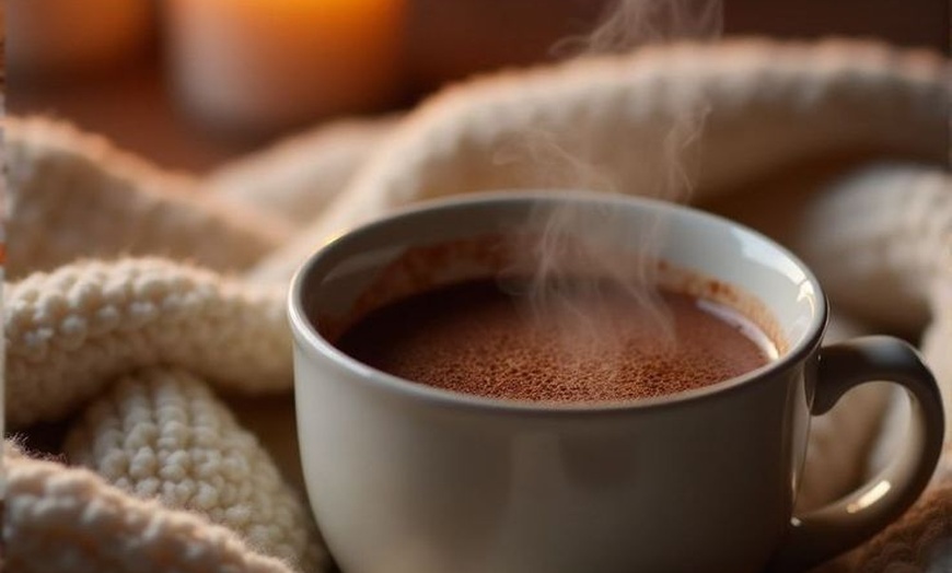 Image 19: Indulge this Valentine’s with massage/facial & warm cup of chocolate ☕