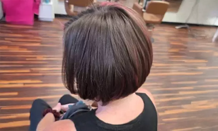 Haircut + Condition & Blowdry, Single Process, Half Or Full Highlights
