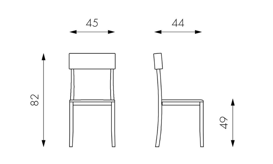 Image 19: Set di 2 sedie Zaira Made in Italy