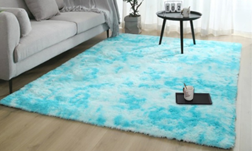 Image 8: Rectangular Faux Fur Carpet