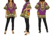 Women's One Size Dashiki Top with Front Pockets - Second Medium
