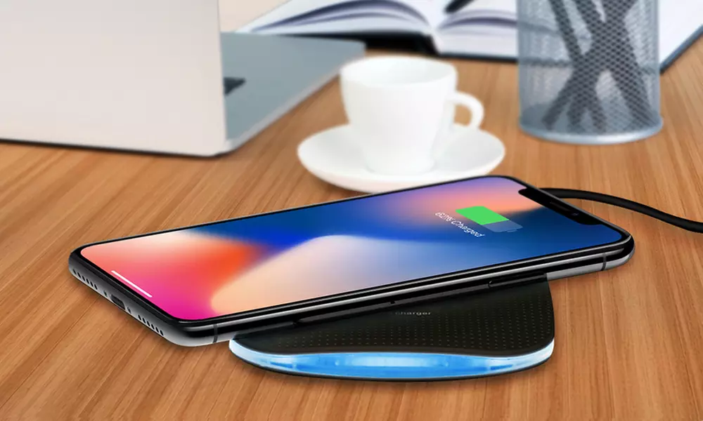 Chargeur plat sans fil 10W Powerz - Second Medium