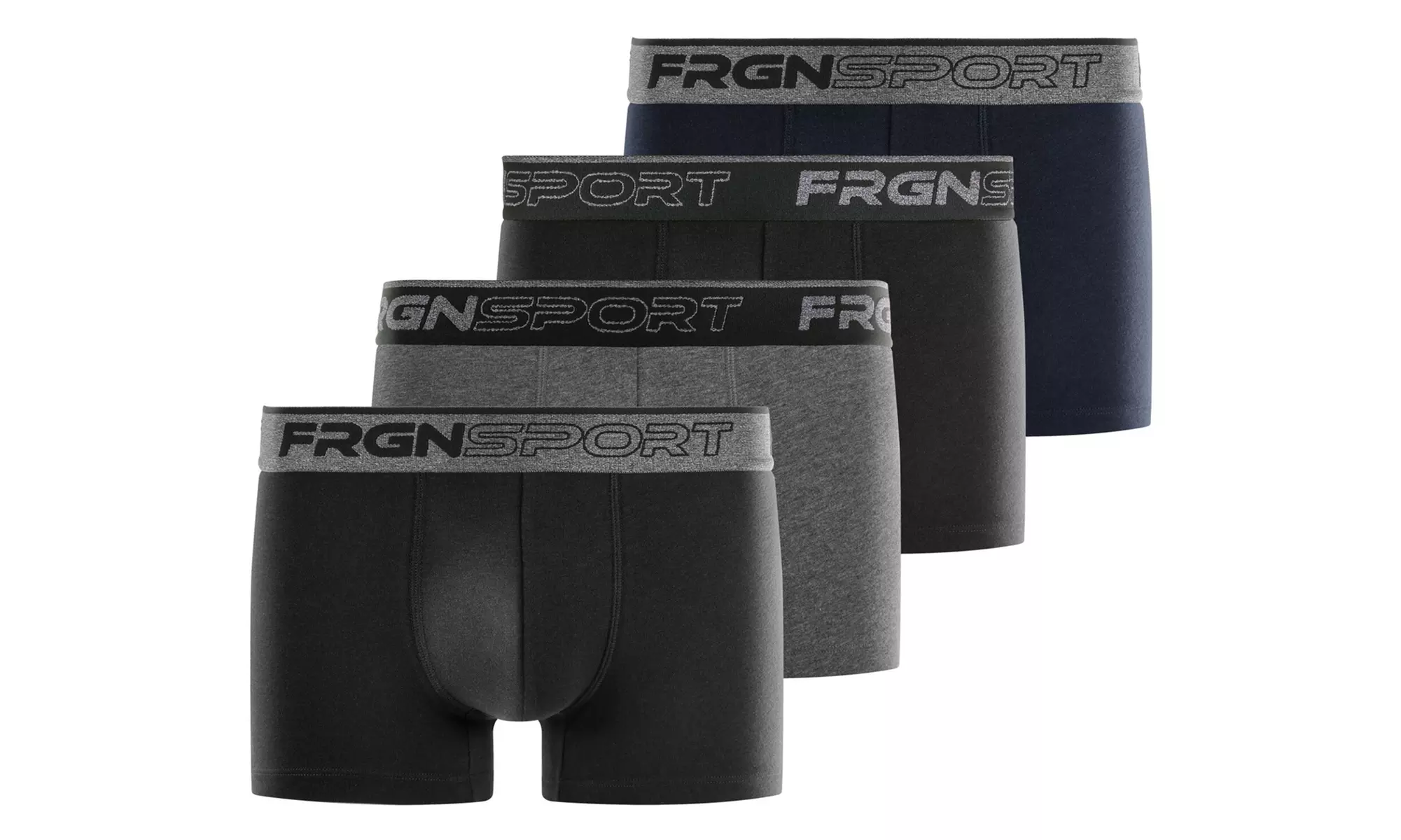 Lot de 4 boxers homme collection dynamique de Freegun, modèle et taille au choix - Primary Image