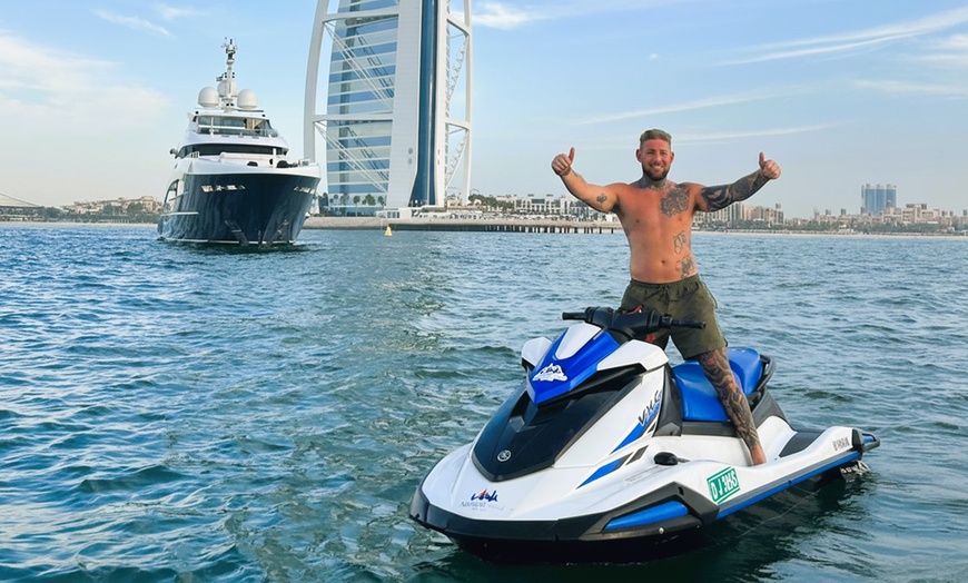 Image 3: Guided Dubai Jet Ski Tours Featuring Burj Al Arab, Atlantis & More