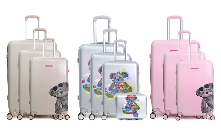 Image 1: Three-Piece Luggage Set