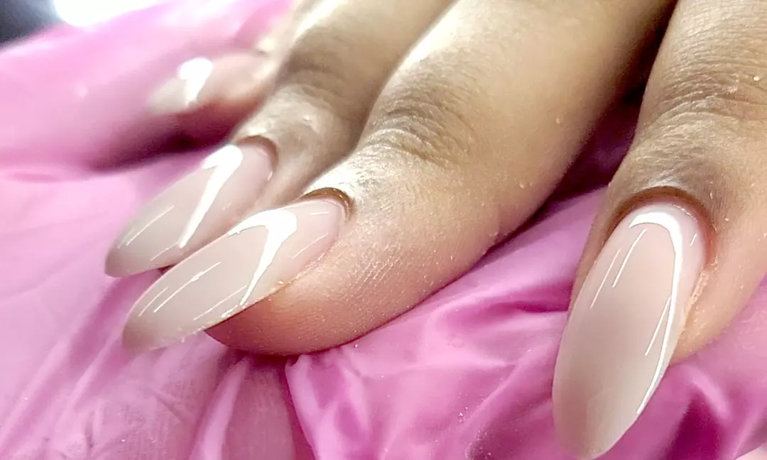 Transform Your Nails with Hard Gel Overlay on Natural Nails