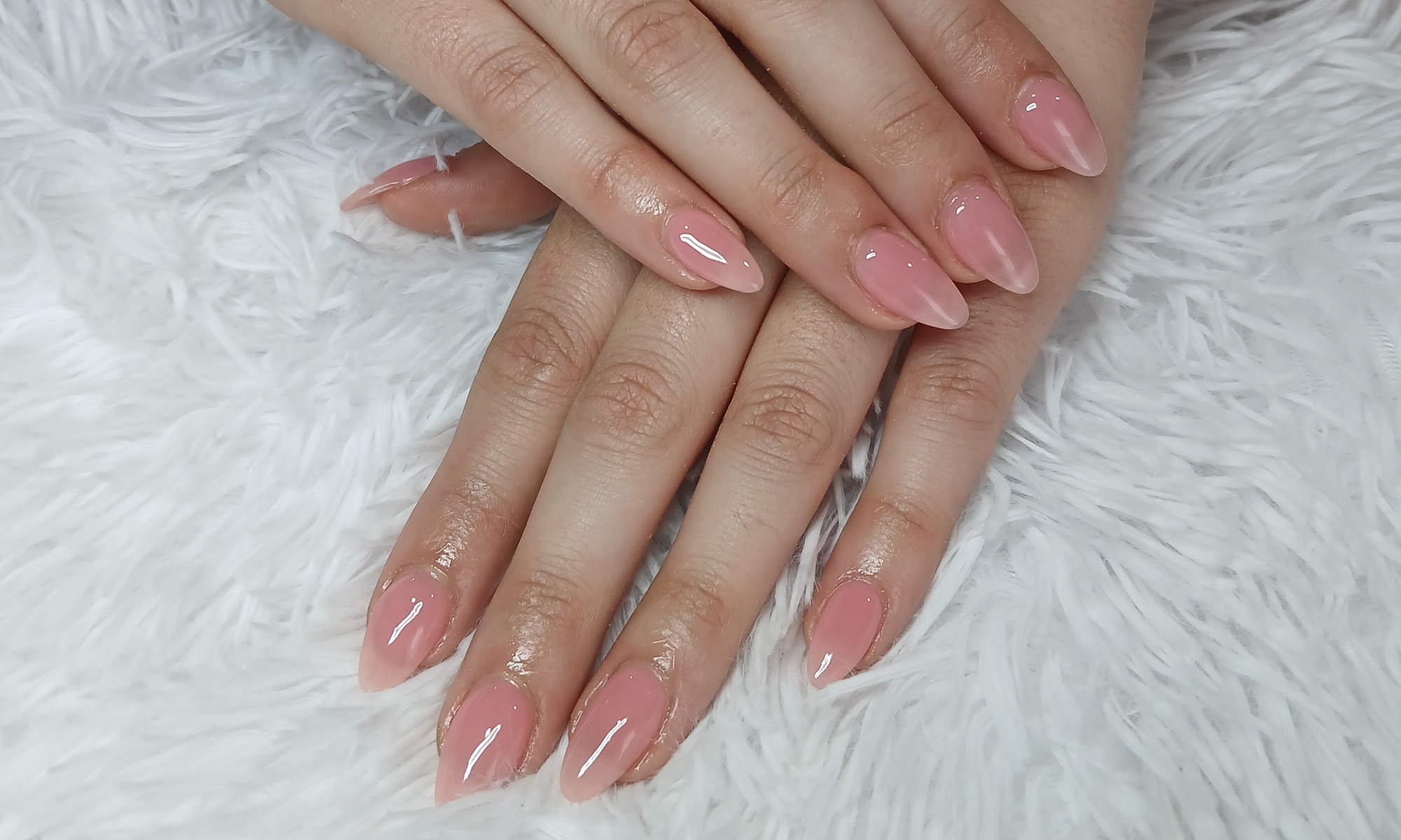 Keratin Manicure with Gel-X Full Set, Acrylic Full Set or Pedicure