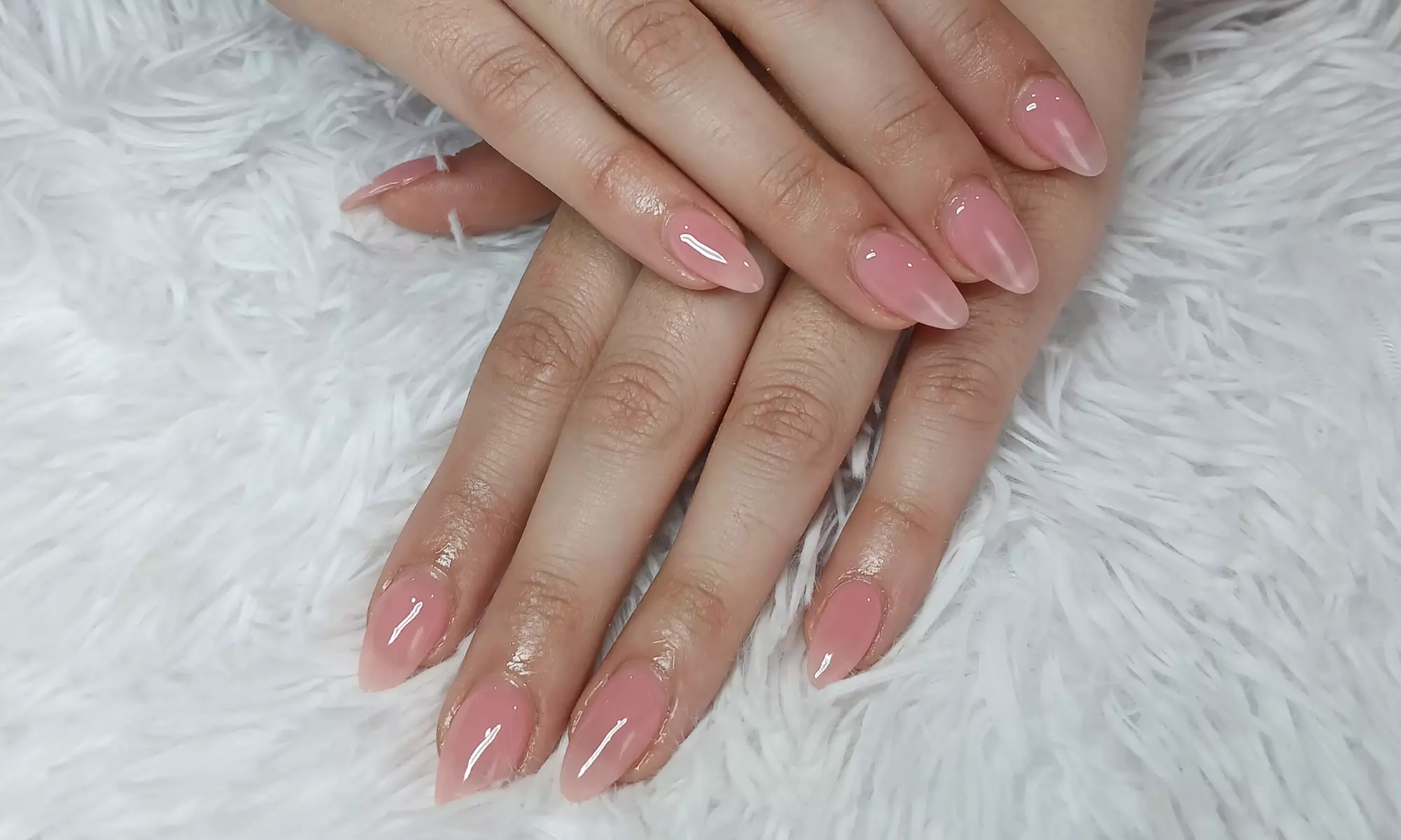 Keratin Manicure with Gel-X Full Set, Acrylic Full Set or Pedicure