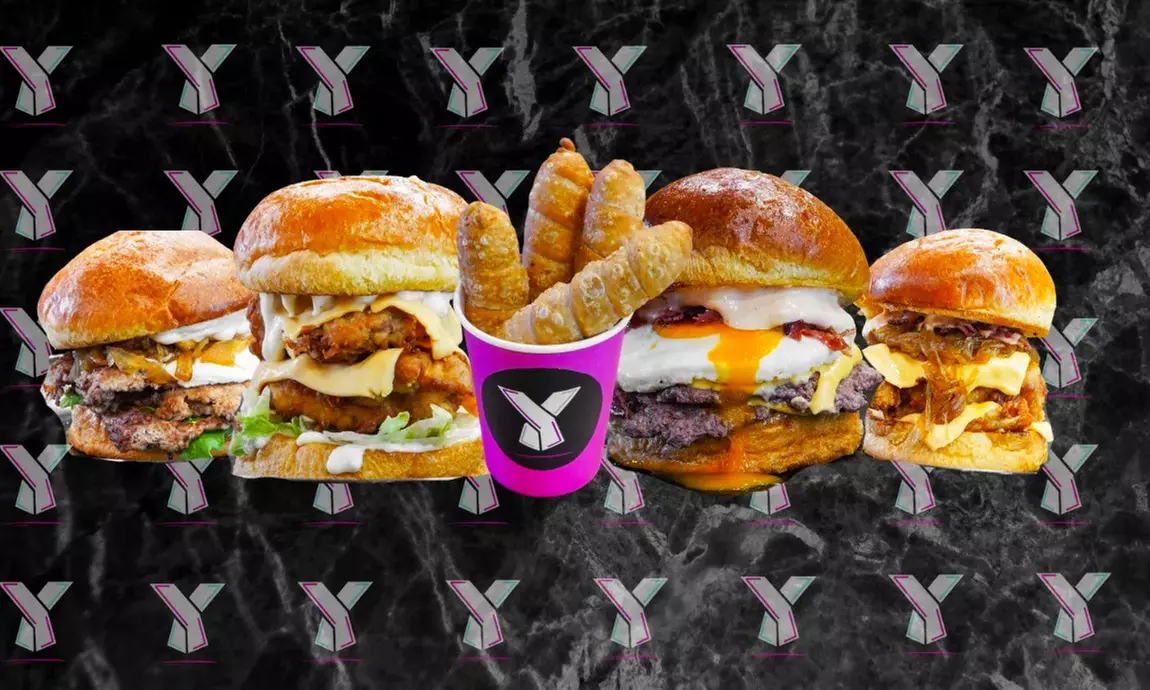 Menú sencillo o completo a elegir con burgers y tacos