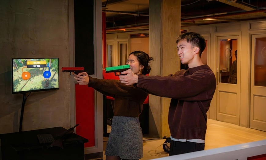 Image 5: 30 or 60-Minutes Immersive Virtual Combat Simulator Sessions 