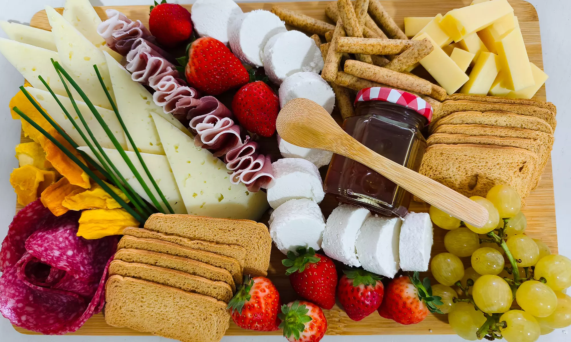 Bandeja de embutidos y quesos para 3-4 personas, entrega a domicilio