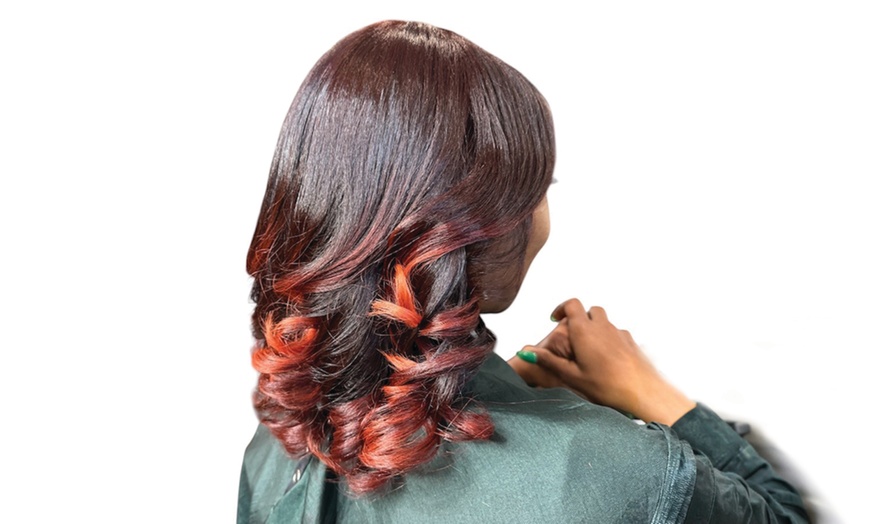 Image 2: Silk Press Packages with Deep Conditioning Treatments