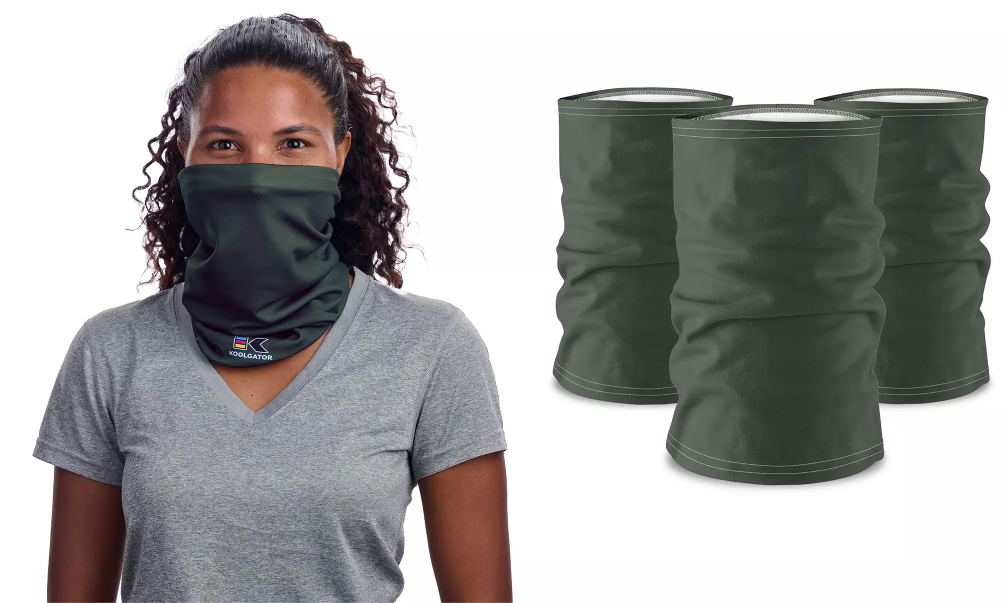 KOOLGATOR SPF 50 Dual Purpose Performance Neck Gaiter