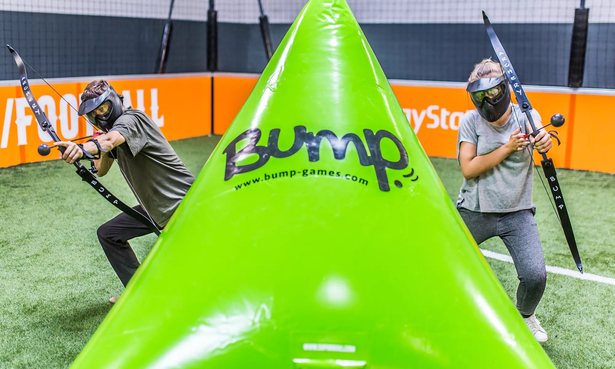 Testez le Bubble Bump et l’Archery Bump avec Bump Games