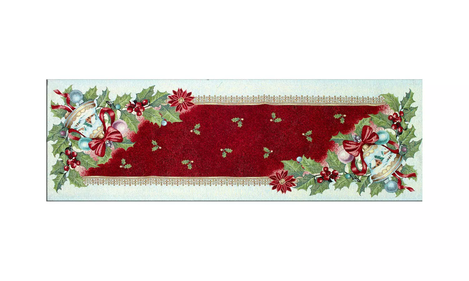 Centrotavola Natalizio in tessuto gobelin