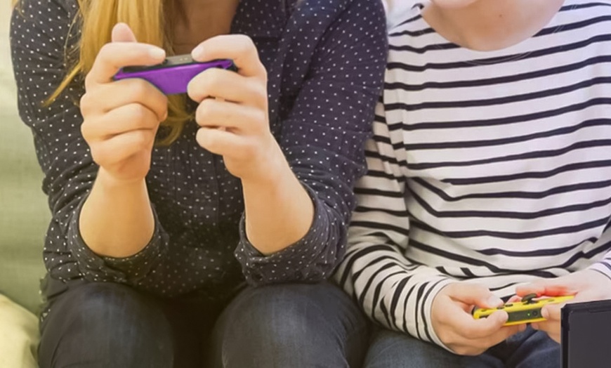 Image 1: 2er-Set kabellose Ersatz-Controller für Nintendo Switch
