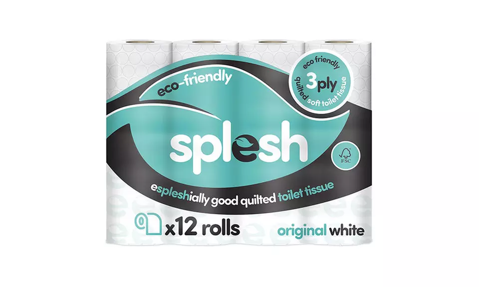 Splesh 24 Toilet Rolls + 3in1 Laundry Caps 140W + CIF Spray - Second Medium