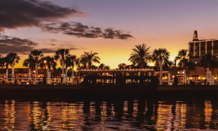 Image 1: Nights of Lights Boat Tour: St. Augustine's Holiday Spectacle