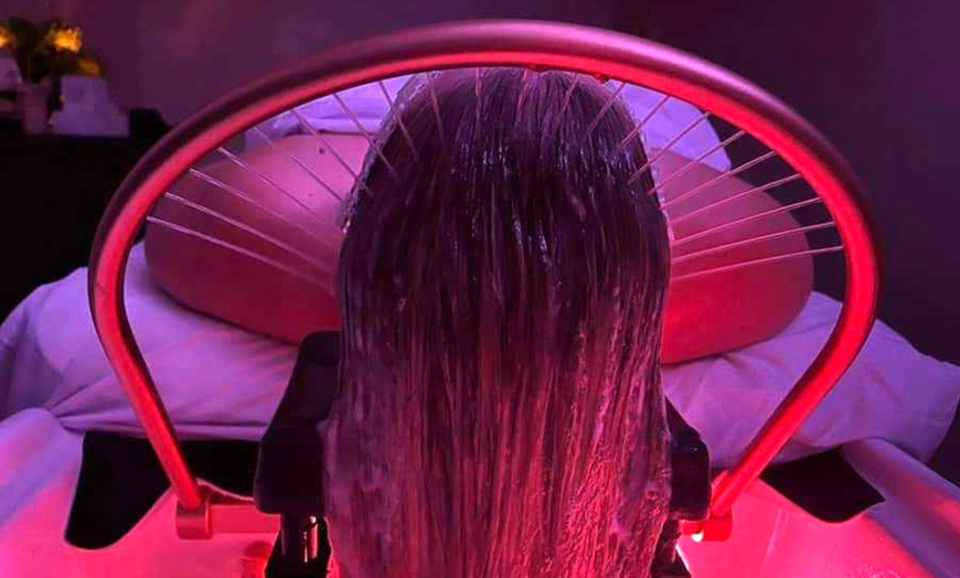 Image 10: Tratamiento head spa en pareja con masaje craneofacial y de busto