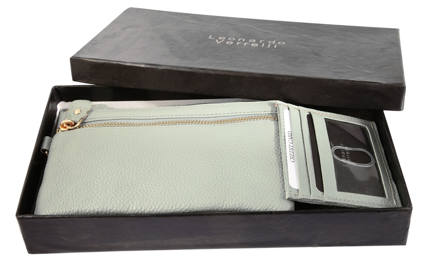 Image 43: Coffret cadeau en cuir Leonardo Verrelli