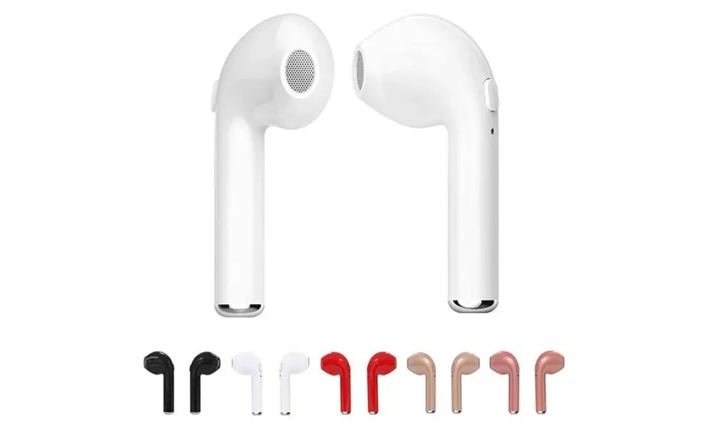 OS Wireless Earbuds with Built-in Mic (1- or 2-Pack) - Primary Image