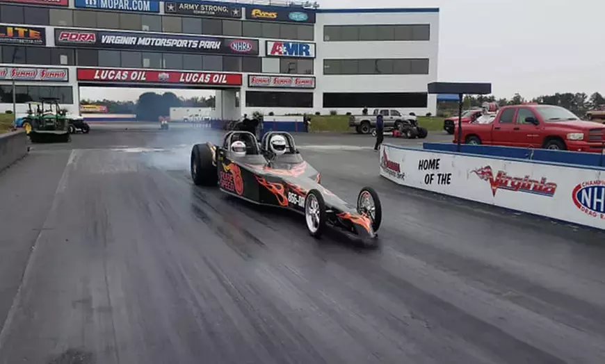 Pure Speed Drag Racing at New England Dragway (Up to 50% Off). Three Options Available. - Second Medium