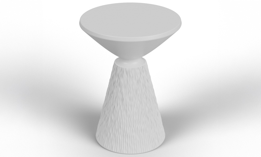 Image 5: Collection Premium : table d'appoint en magnésie