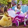 Image 1: Disney Princess 6v Electric Ride-on Horse & Carriage 