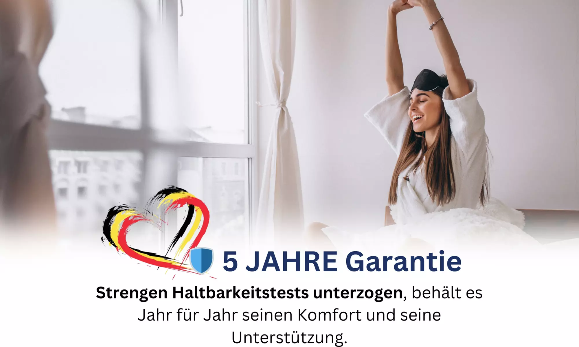 Bettgestell ANTHRA opt. mit Matratze