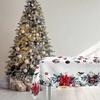 Image 3: Weihnachtliche Baumwoll-Tischdecke