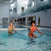 Image 1: Flovia: Two Low-Impact Aqua Cycling Classes for Fitness