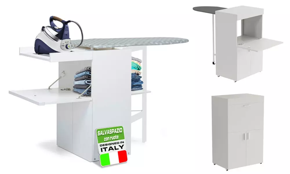 Mobile asse da stiro a scomparsa Bakaji