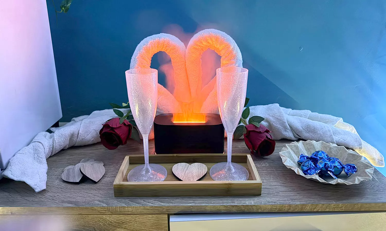 Ritual de masaje relajante de 70 minutos en pareja con bebida