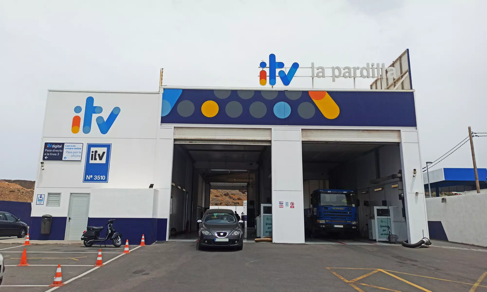 ITV para 1 vehículo diésel o gasolina sin cita