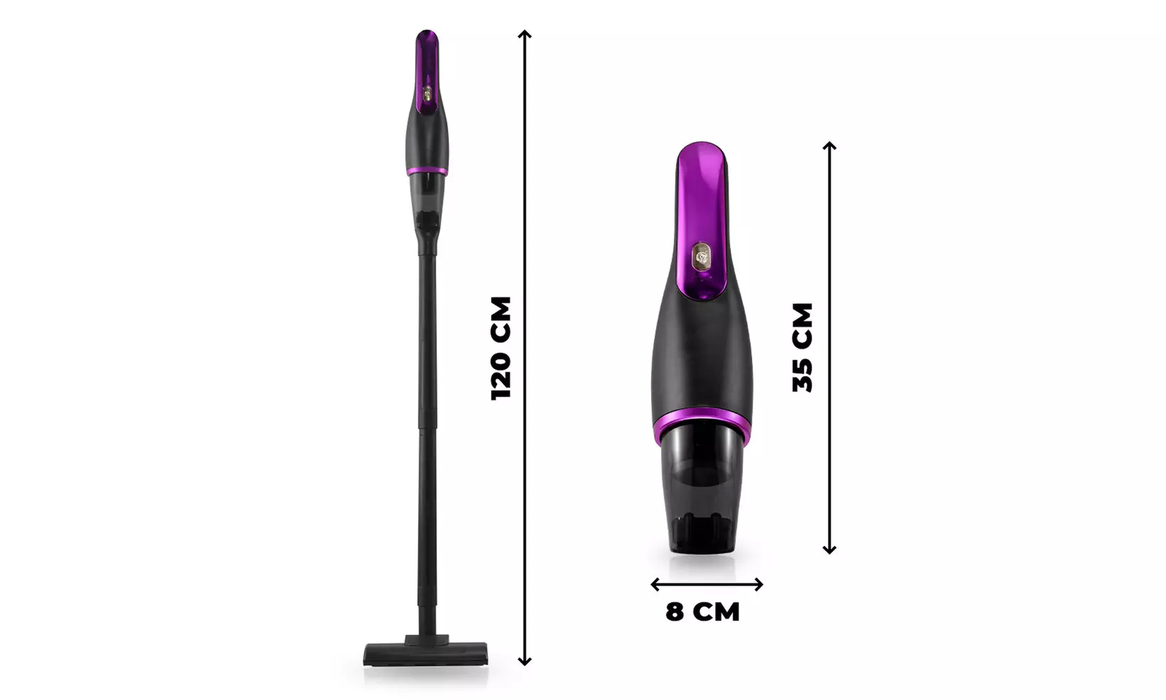 Aspirador de coche inalámbrico 100W con filtro HEPA 20909 - Second Medium