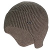 Image 4: Mens Winter Warm Knit Fleece Lined Beanie Hat with Ear Flaps