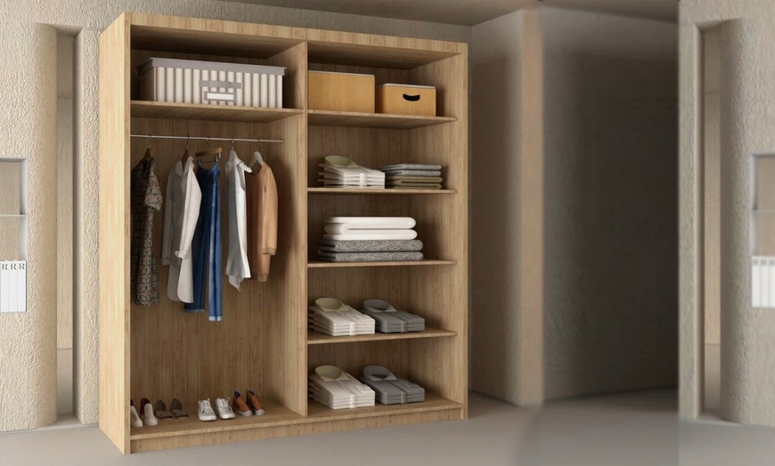 Image 12: Slidingwardrobe4u Sliding Door Wardrobe with Mirror