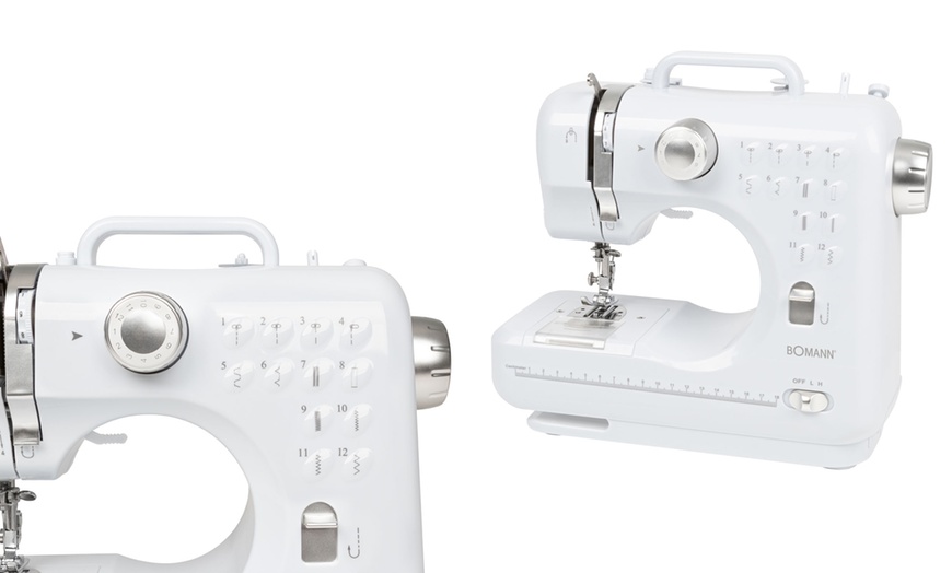 Image 5: Máquina de coser con 12 puntos de Bomann
