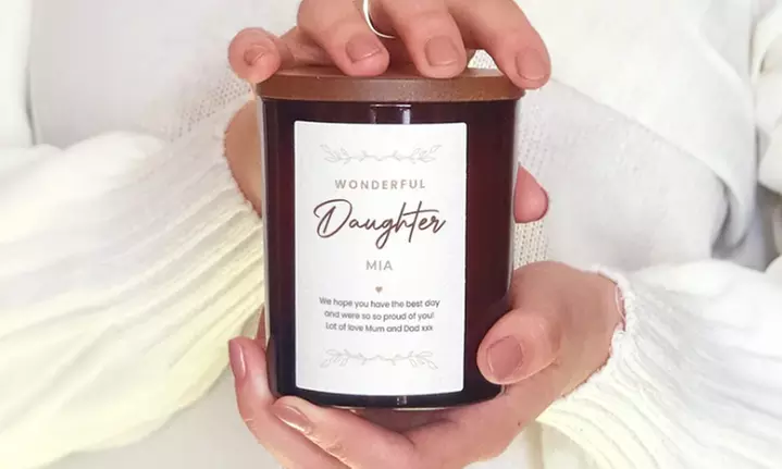 Choice of Personalised Candles Bundles for Fragrance from Custom Wicks
