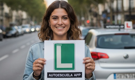 Curso teórico intensivo plus online con curso nueva señalización, 1 mes acceso programa test y curso práctico online - Autoescuela APP SL