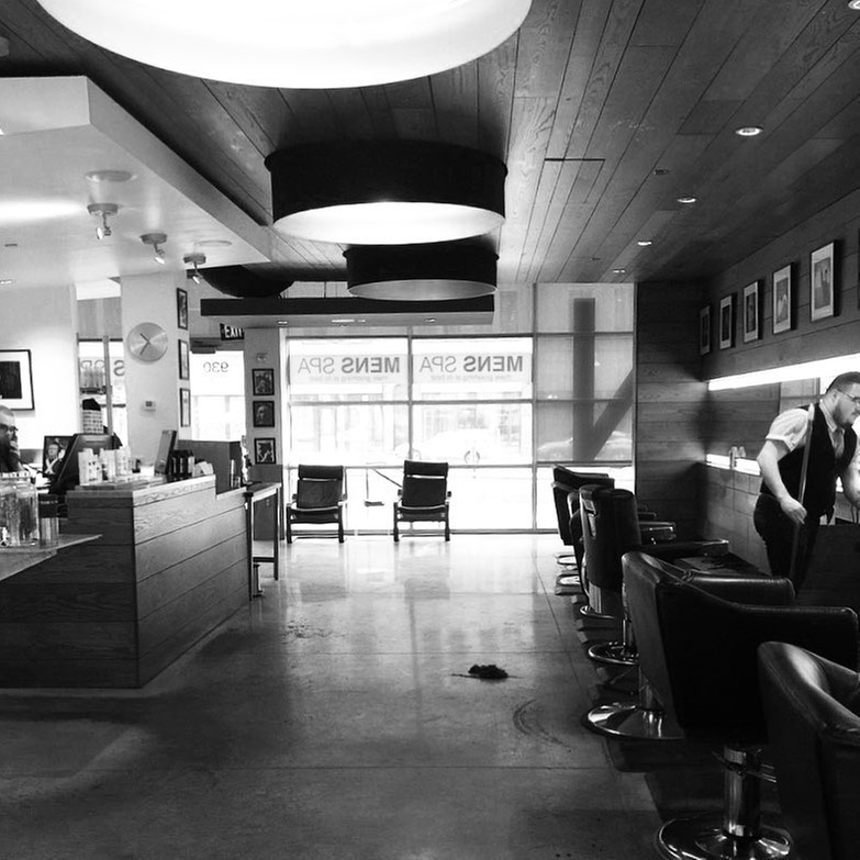 Men's Haircut and Style or Men's Haircut, Beard Trim & Cutting Detail