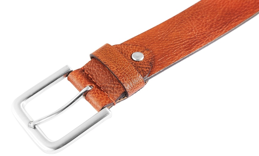Image 18: Ceinture en cuir Leonardo Verrelli